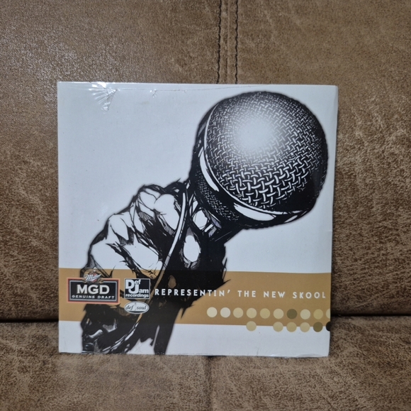 Representin' The New Skool PROMO w/Artwork MUSIC AUDIO CD Musiq Method Man Remix - Picture 1 of 3